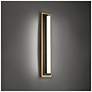 3_Lyrikal 26.9"H x 5.3"W 1-Light Wall Sconce in Black more views