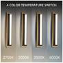 4_Lyrikal 26.9"H x 5.3"W 1-Light Wall Sconce in Black more views