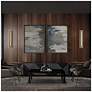6_Lyrikal 26.9"H x 5.3"W 1-Light Wall Sconce in Black more views