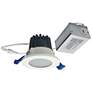 M2-Series 2" Matte Powder White 400lm LED Shower Downlight