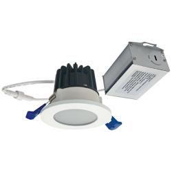 M2-Series 2&quot; Matte Powder White 400lm LED Shower Downlight
