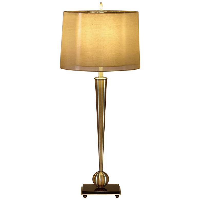 Image 1 Mabon Antique Brass Table Lamp