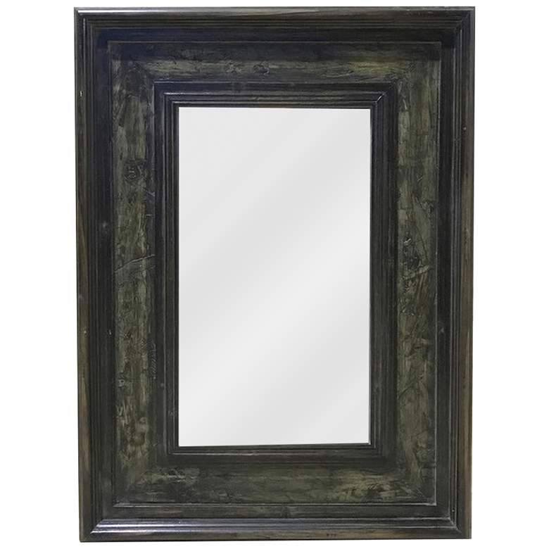 Image 1 Mac Black and Camouflage 23 1/2" x 31 1/2" Wall Mirror