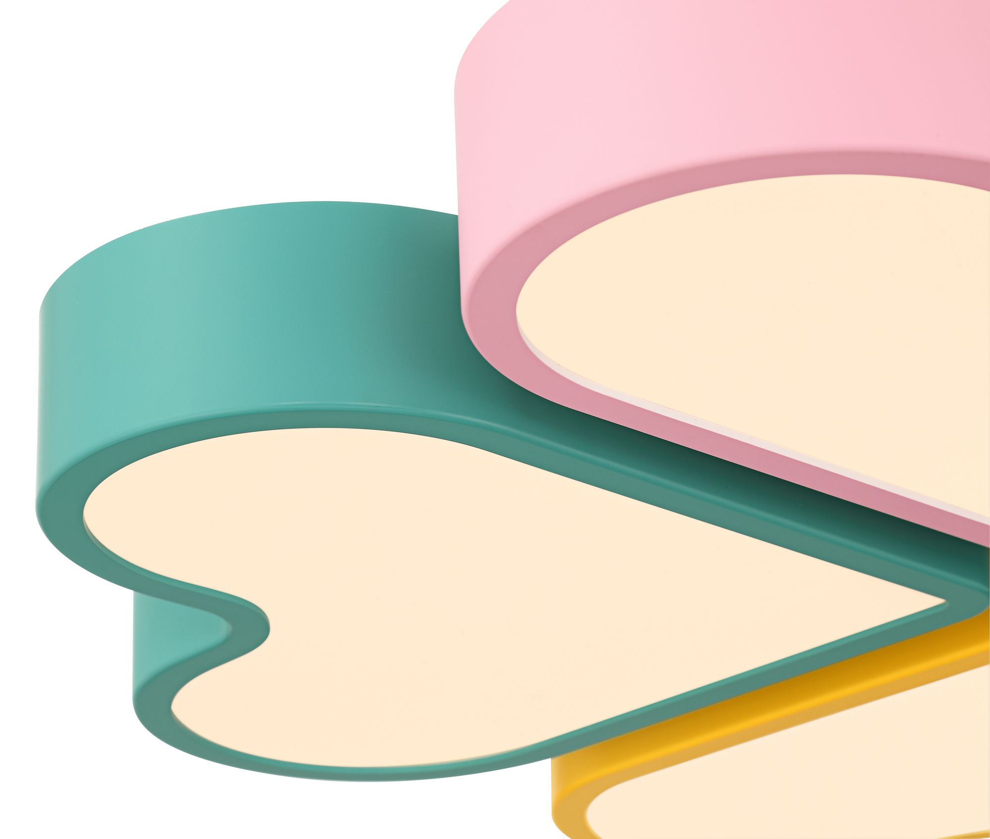 Image 3 Macaron Heart 20 3/4" Wide Pastel Colors LED Ceiling Light more views