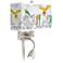 Macaw Jungle Giclee Glow LED Reading Light Plug-In Sconce