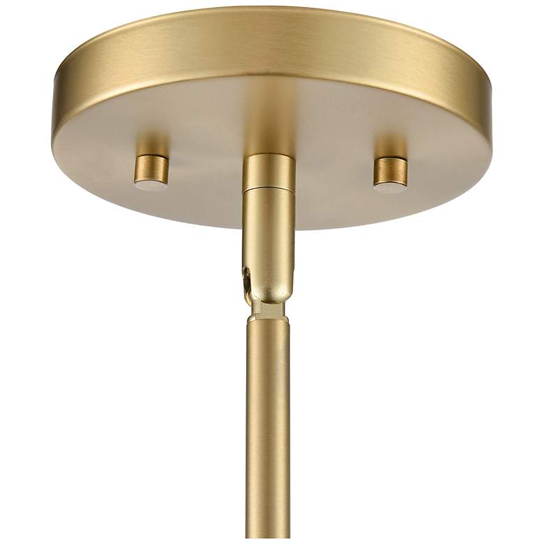 Image 6 Maccan 11.75" Wide 1-Light Pendant in Vintage Brass more views