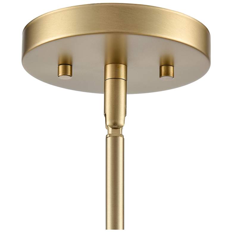 Image 6 Maccan 31" Wide 5-Light Chandelier in Vintage Brass more views