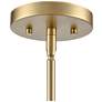 6_Maccan 31" Wide 5-Light Chandelier in Vintage Brass more views