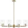 2_Maccan 38.75" Wide 8-Light Chandelier in Vintage Brass more views