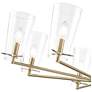 5_Maccan 38.75" Wide 8-Light Chandelier in Vintage Brass more views