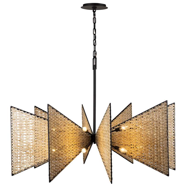 Image 2 Machina 16-Lt Chandelier - Matte Black/Sulihiya more views