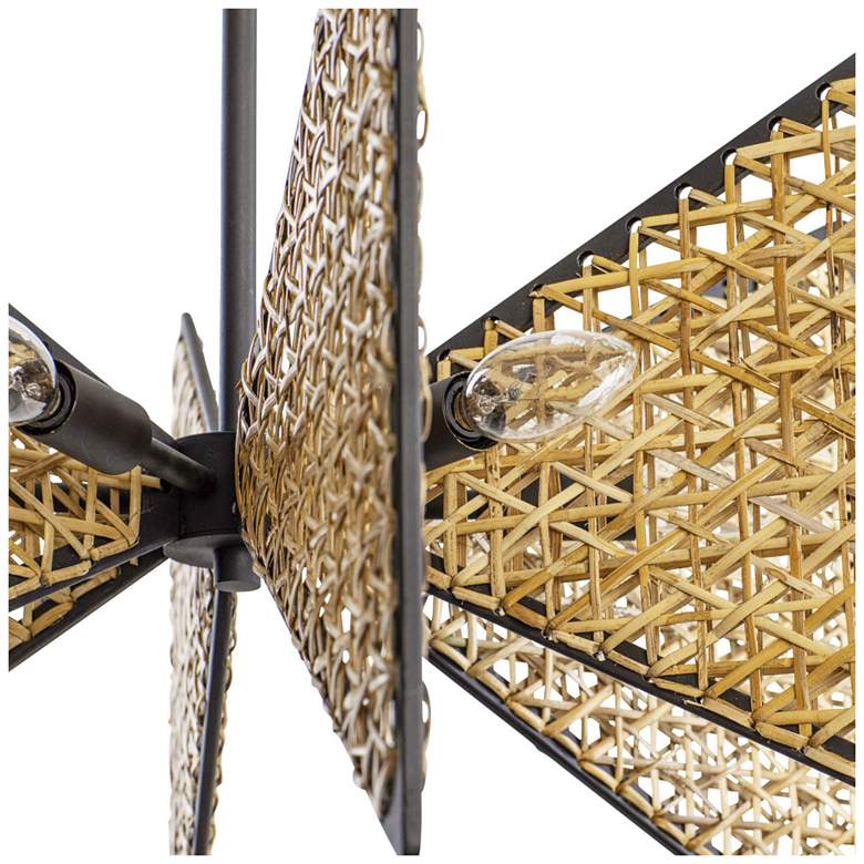 Image 3 Machina 6-Lt Chandelier - Matte Black/Sulihiya more views