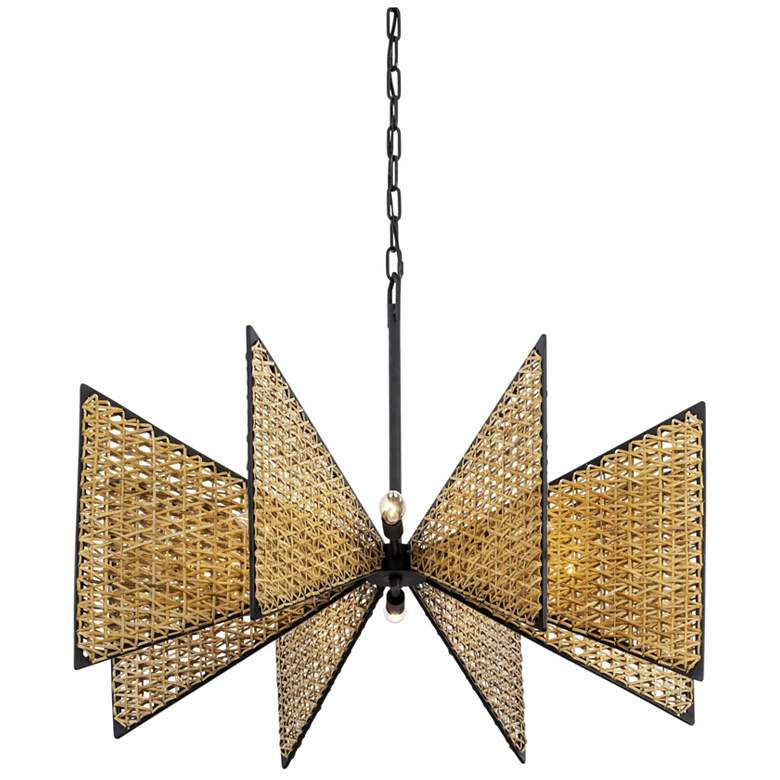 Image 3 Machina 8-Lt Chandelier - Matte Black/Sulihiya more views