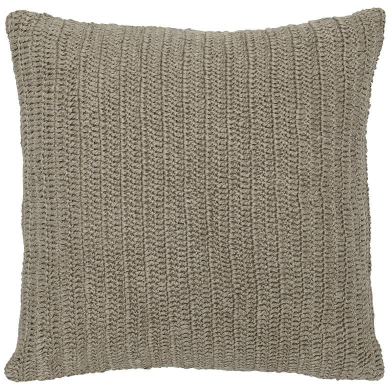 Image 1 Macie Natural 22 inch Square Decorative Pillow