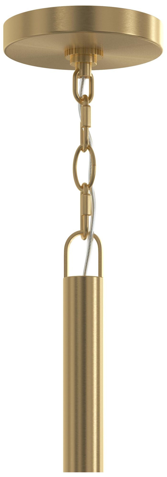 Image 7 Mack Five-Light Chandelier with Layered Glass Shades more views