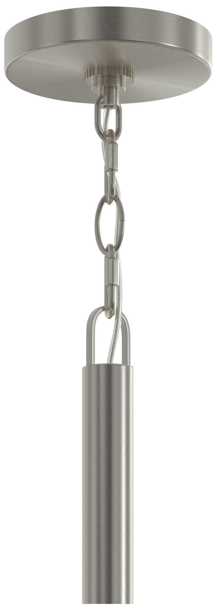 Image 7 Mack Nine-Light Two-Tier Chandelier with Layered Glass Shades more views