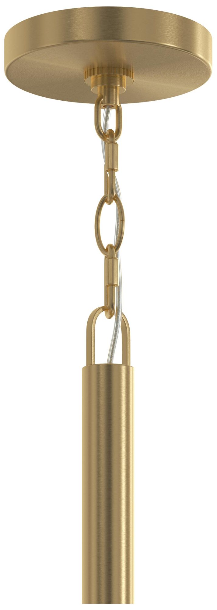 Image 7 Mack Nine-Light Two-Tier Chandelier with Layered Glass Shades more views