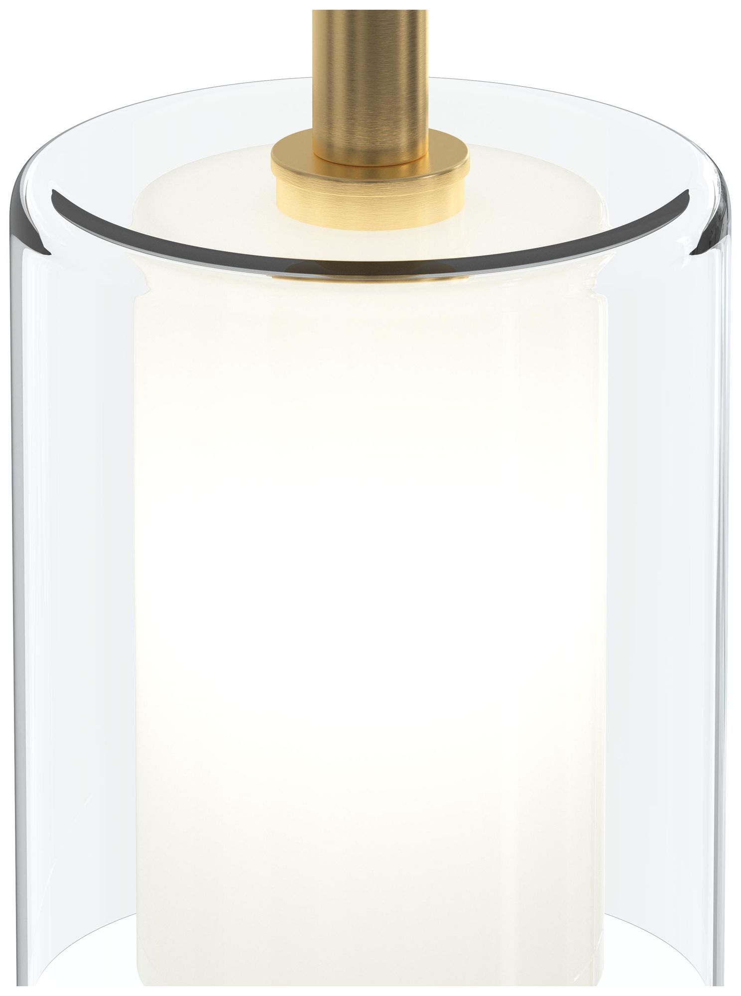 Mack One-Light Pendant with Layered Glass Shade
