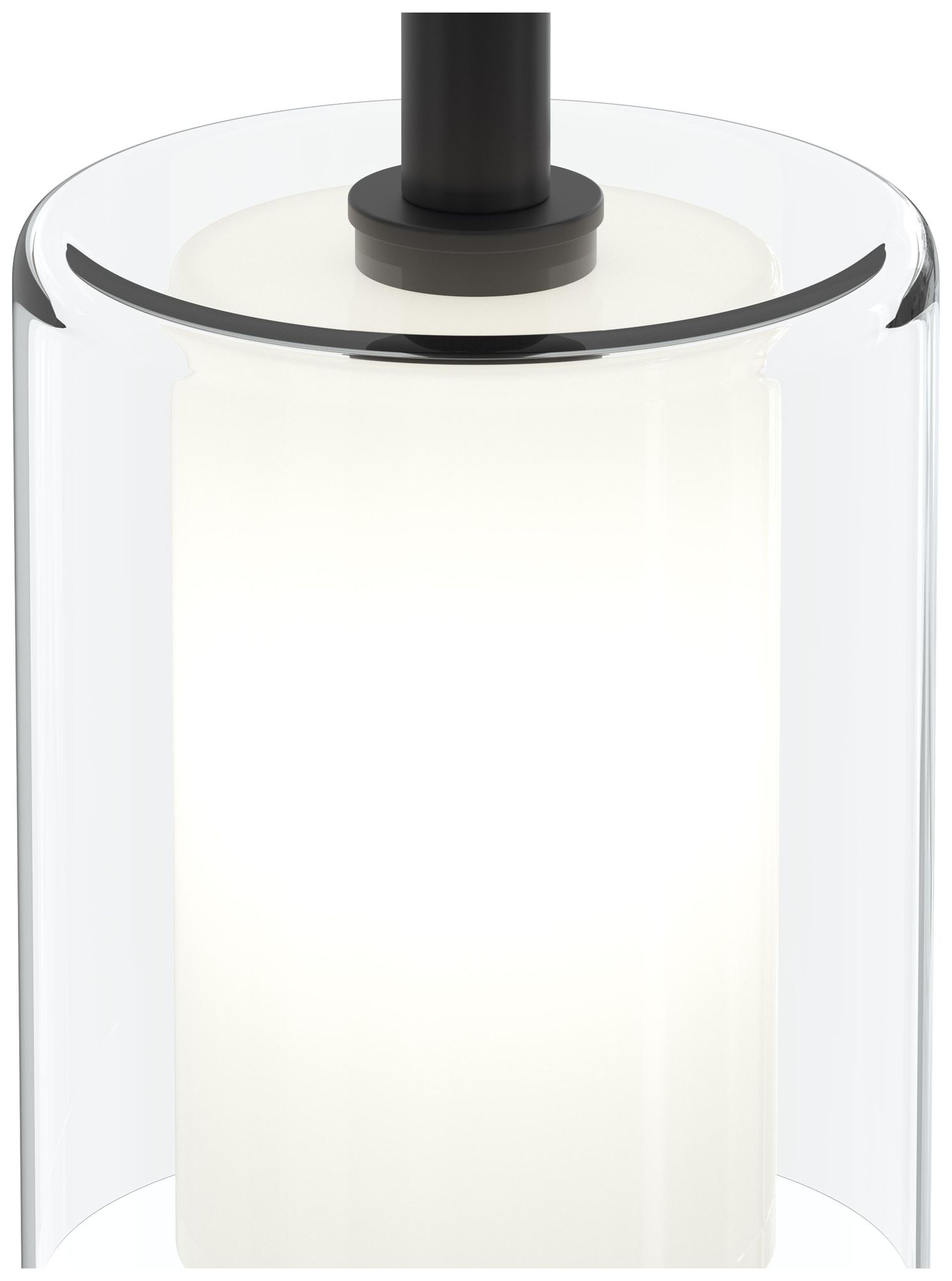 Mack One-Light Pendant with Layered Glass Shade