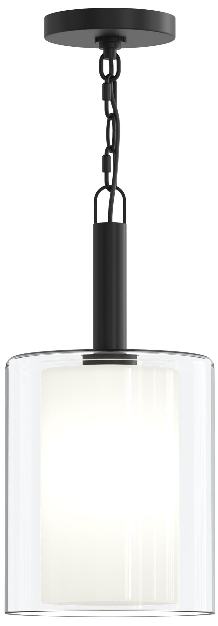 Mack One-Light Pendant with Layered Glass Shade