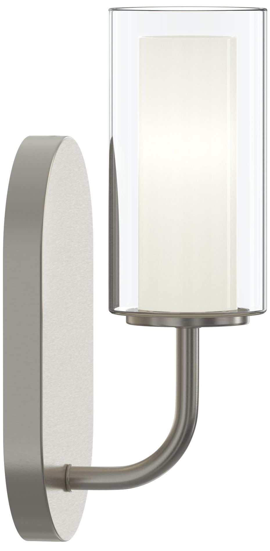 Mack One-Light Wall Sconce with Layered Glass Shade