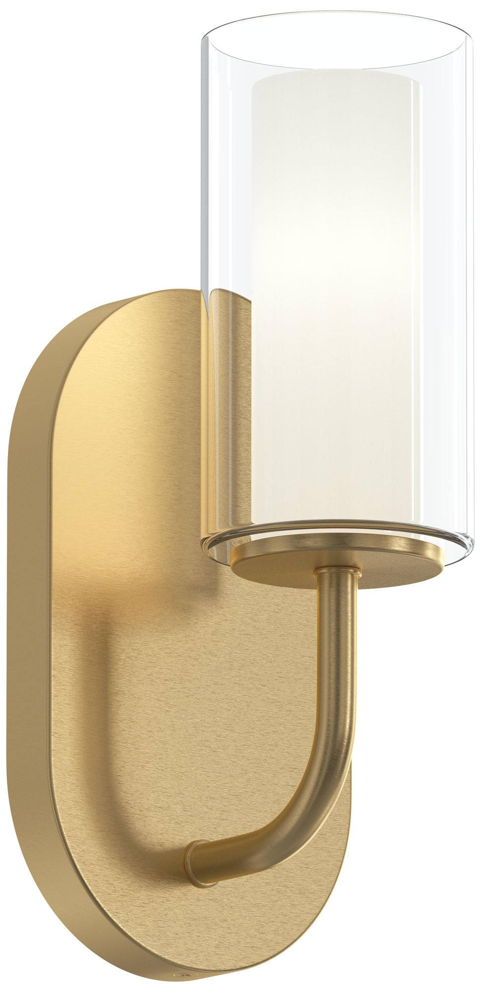 Mack One-Light Wall Sconce with Layered Glass Shade