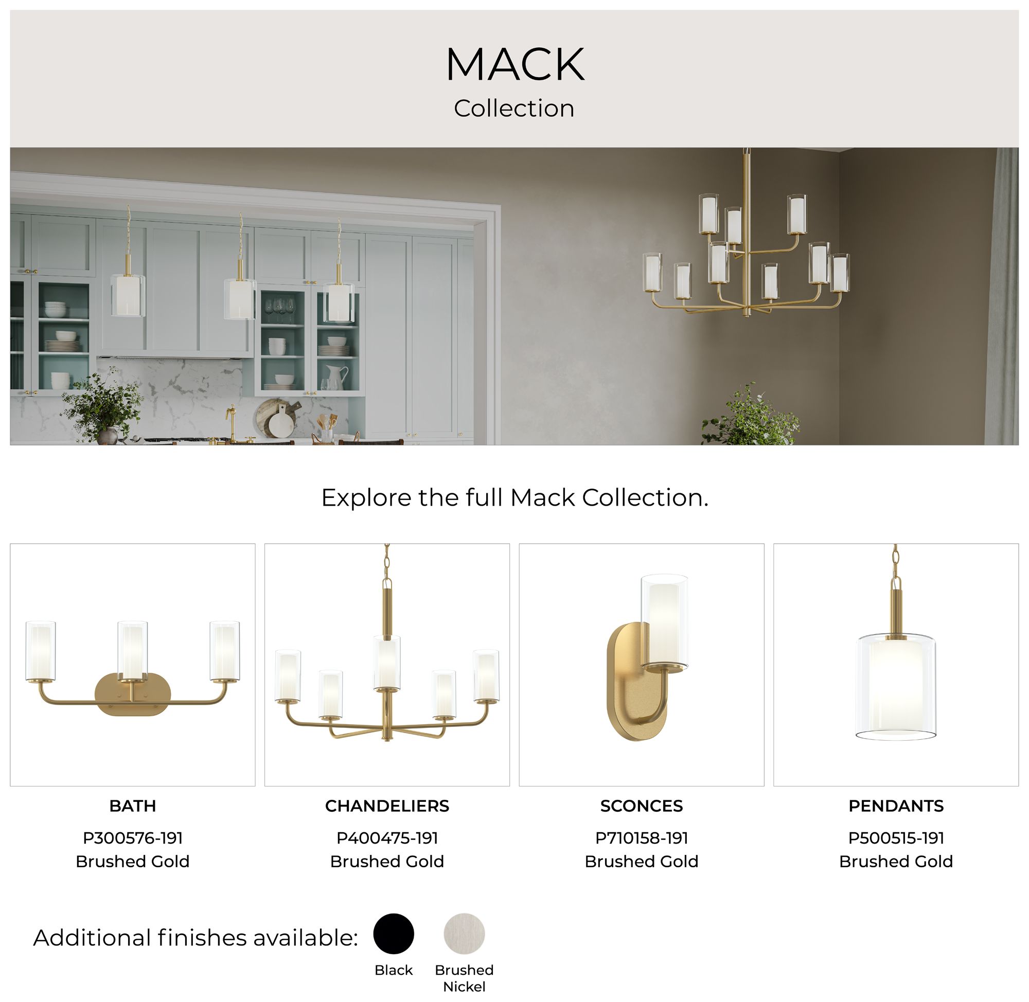 Mack One-Light Wall Sconce with Layered Glass Shade