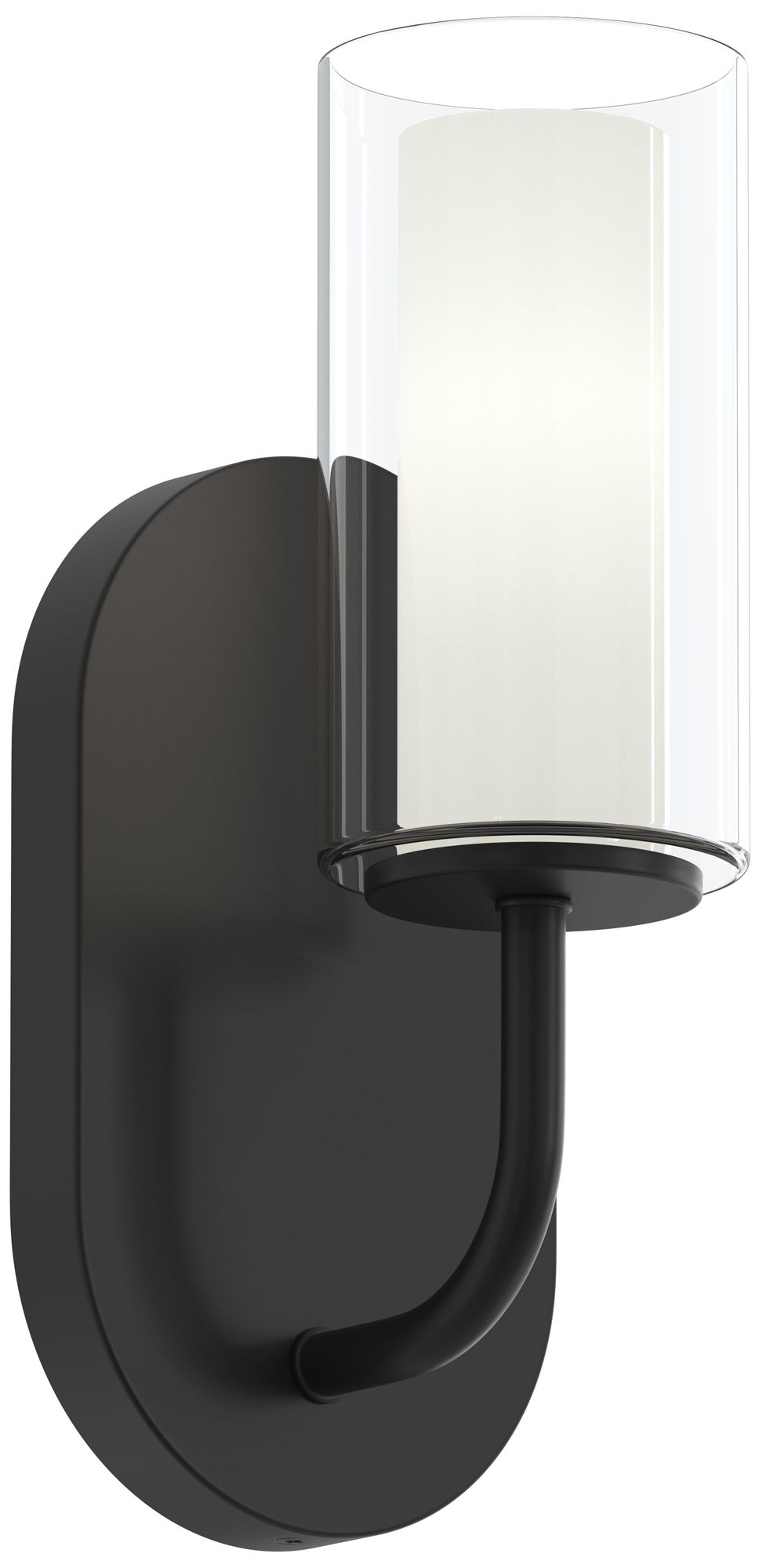 Mack One-Light Wall Sconce with Layered Glass Shade