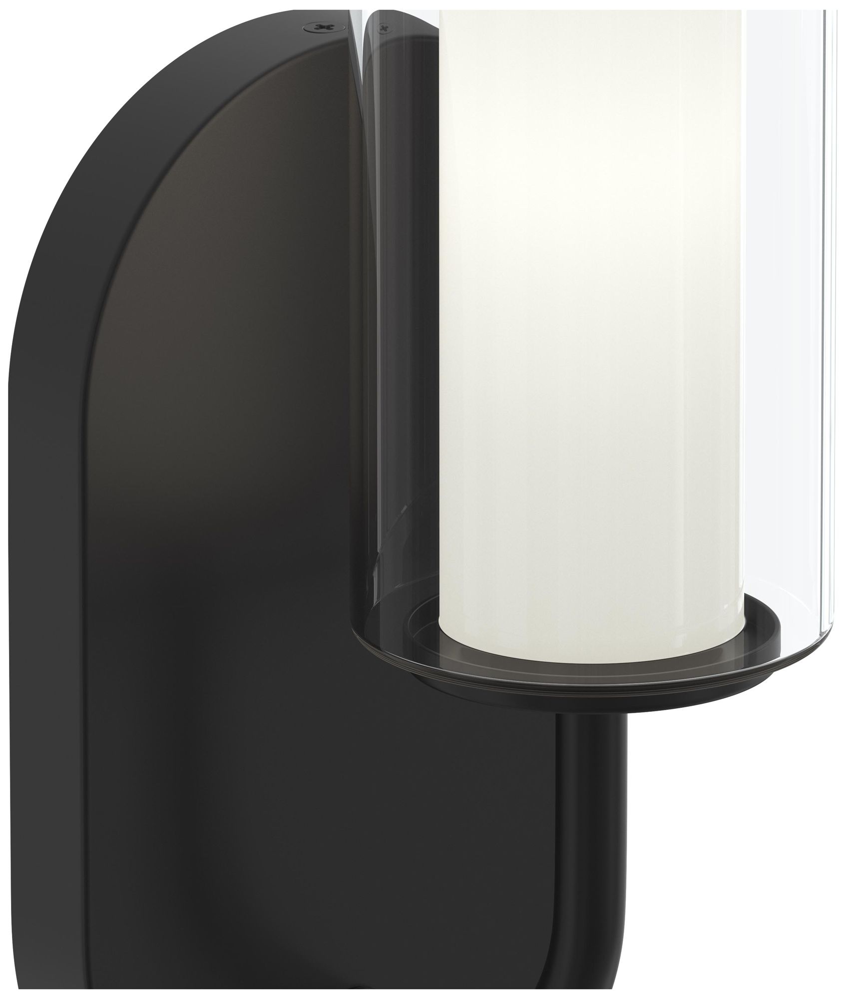 Image 7 Mack One-Light Wall Sconce with Layered Glass Shade more views