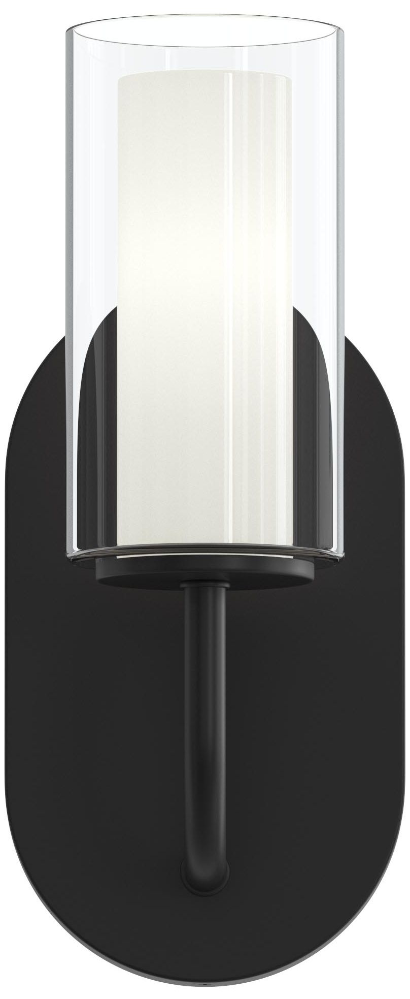 Mack One-Light Wall Sconce with Layered Glass Shade