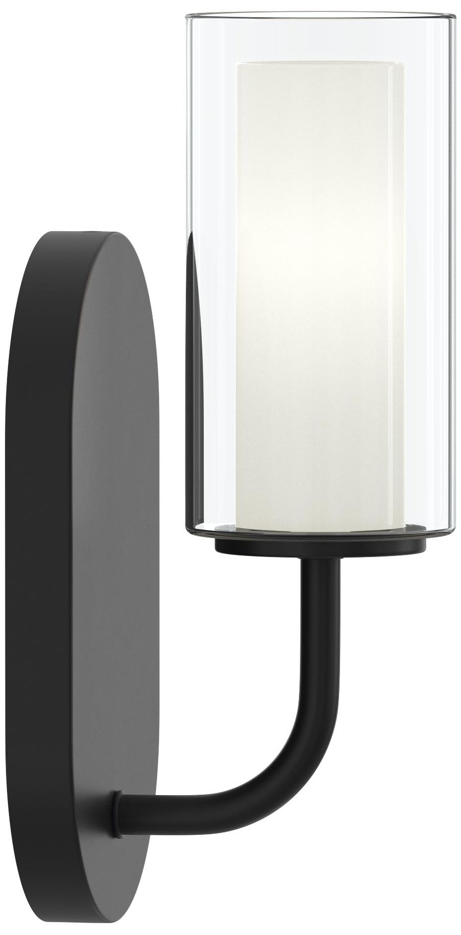 Mack One-Light Wall Sconce with Layered Glass Shade