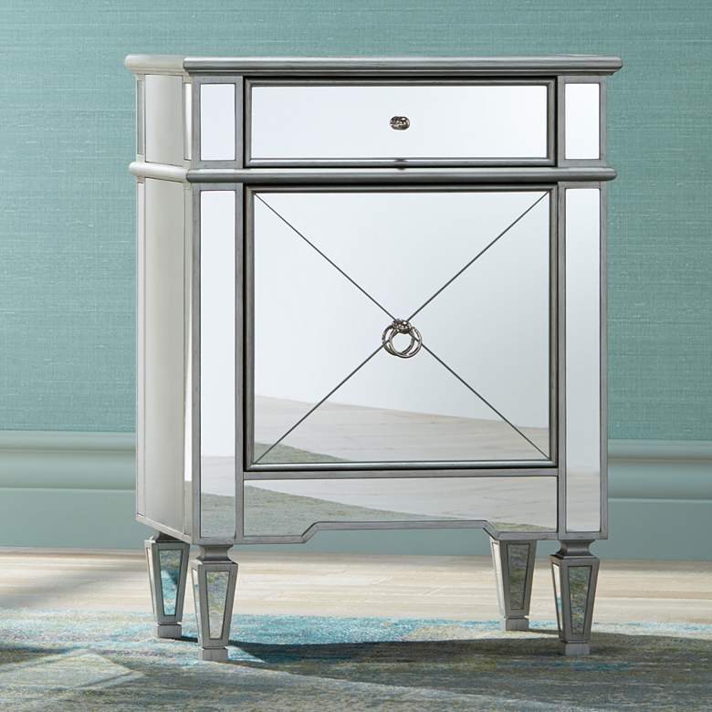 Image 1 Mackenzie 21 1/2" Wide Mirror Accent Table