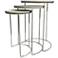 Mackintosh Whitewash Round Nesting Tables