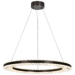 Macrobotrys 23 1/2"W Plating Brass LED Ring Pendant Light