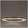 2_Macrobotrys 23 1/2"W Plating Brass LED Ring Pendant Light more views