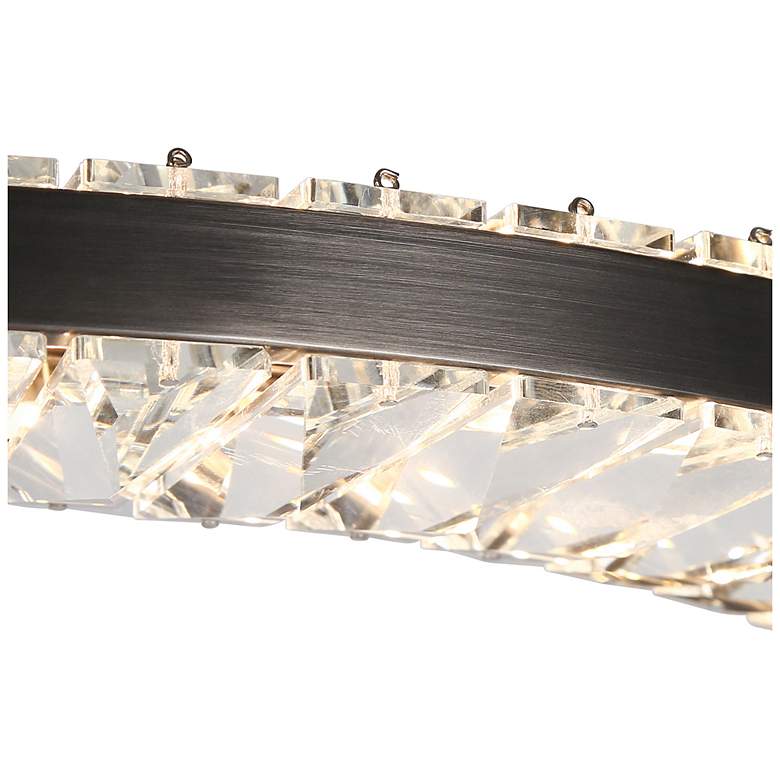 Image 4 Macrobotrys 23 1/2"W Plating Brass LED Ring Pendant Light more views