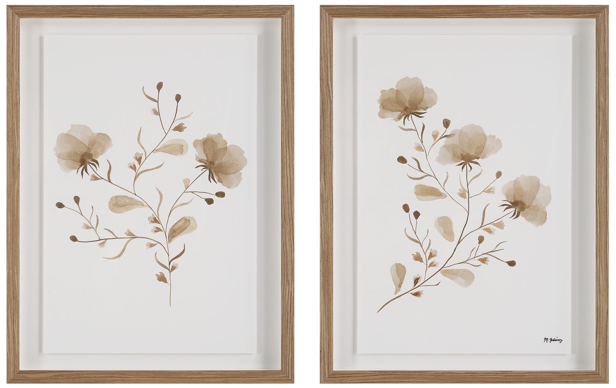 Image 2 Madalena 18.0" Wide Wall Decor, Printed Artwork (2 Piece Set)