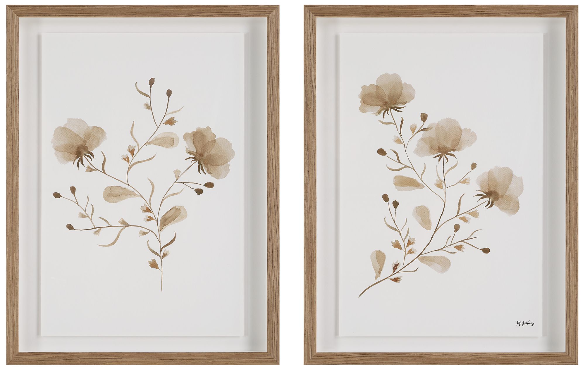 Image 3 Madalena 18.0" Wide Wall Decor, Printed Artwork (2 Piece Set) more views