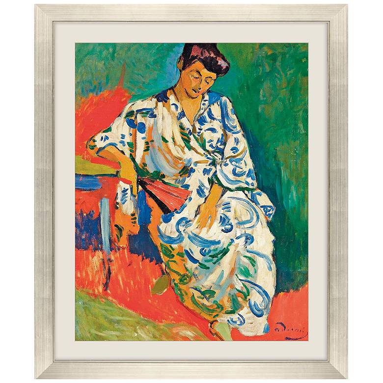 Image 1 Madame Matisse 41"W x 50"H Framed Art