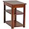 Madden 16" Wide Cherry Finish Chairside Table
