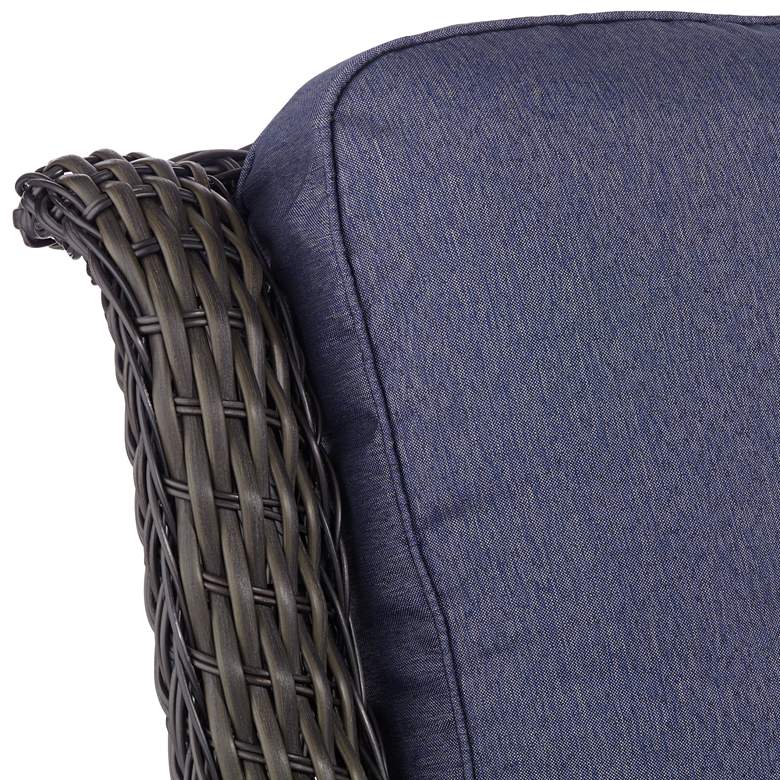 Image 3 Madden Blue 3-Piece Outdoor Seating Set more views