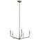 Madden Brushed Nickel Chandelier 5Lt