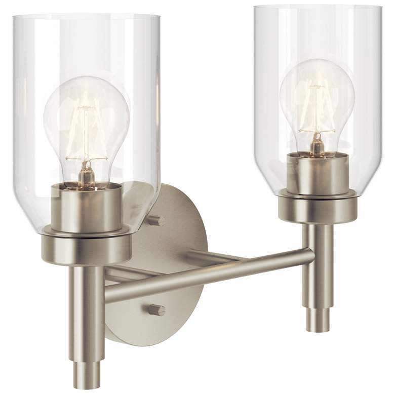 Image 1 Madden Brushed Nickel Vanity 2Lt