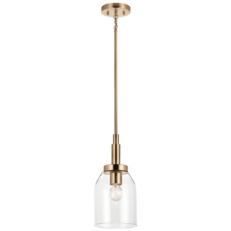 Image 1 Madden Champagne Bronze Mini Pendant 1Lt