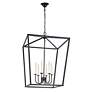 7_Maddox 24" Wide Black 6-Light Chandelier more views