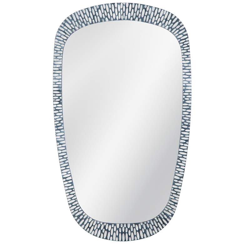Image 1 Maddox 28" x 48" Distressed Gray Wall Mirror