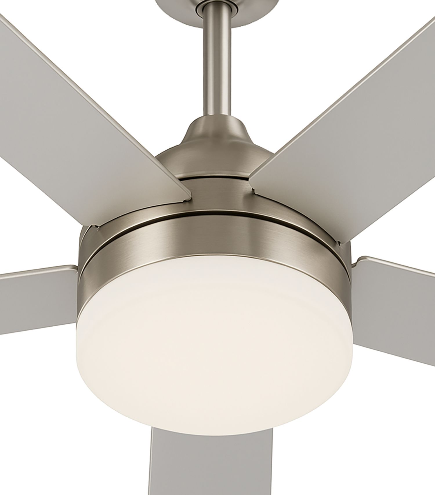Image 4 Maddox 52" Wide 5-Blade Satin Nickel LED Ceiling Fan more views