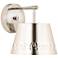 Maddox by Z-Lite Polished Nickel 1 Light Wall Sconce