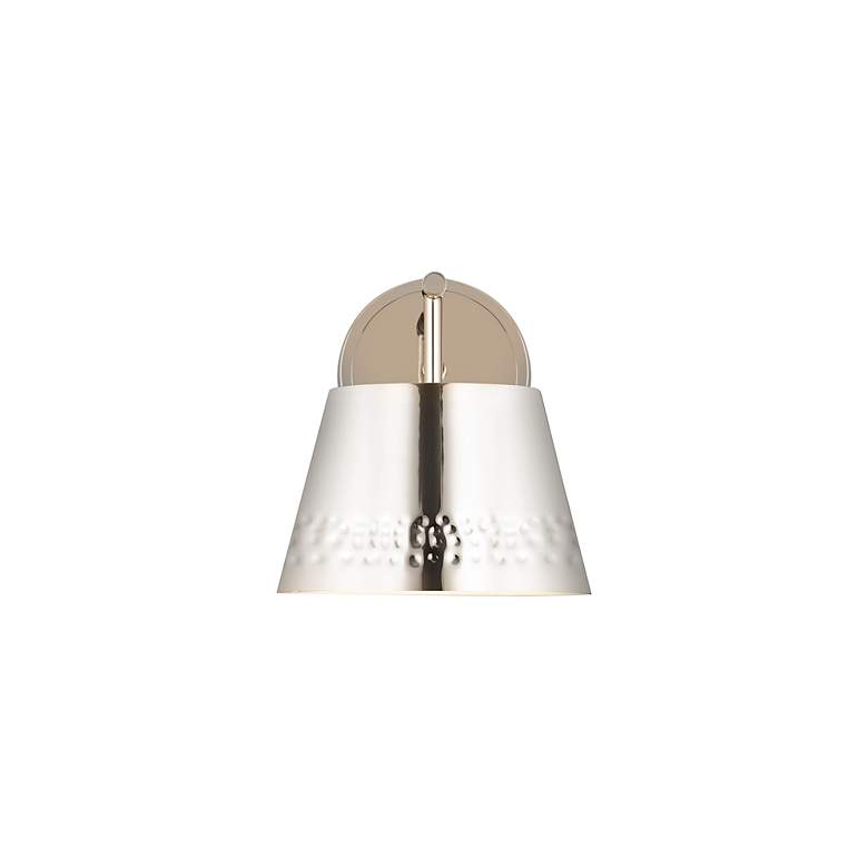Image 3 Maddox by Z-Lite Polished Nickel 1 Light Wall Sconce more views