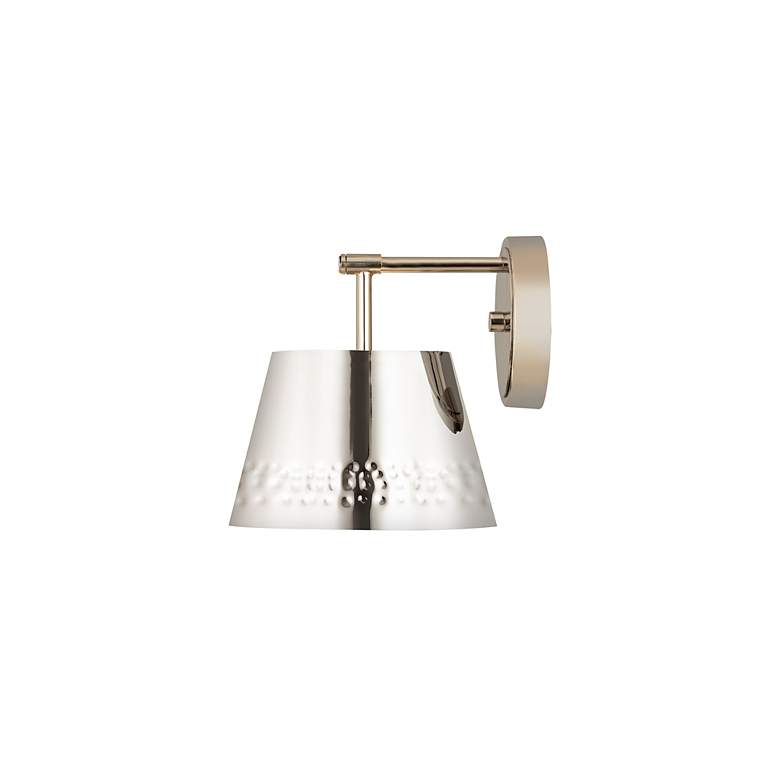Image 4 Maddox by Z-Lite Polished Nickel 1 Light Wall Sconce more views